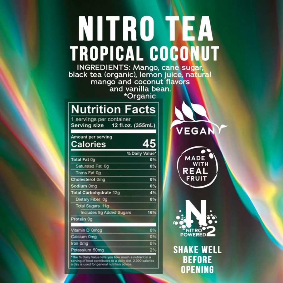 Teas Portal Tea | Nitro Tea - Tropical Coconut