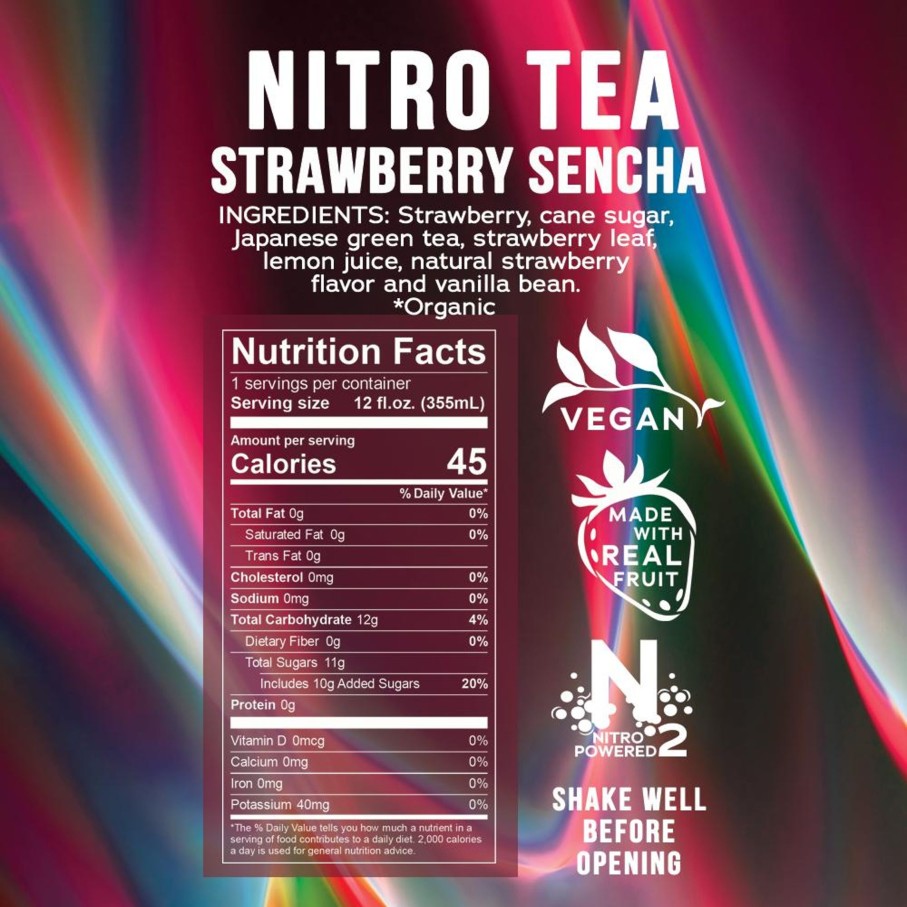 Teas Portal Tea | Nitro Tea - Strawberry Sencha