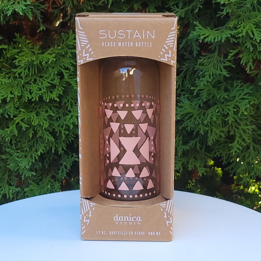 Teaware Portal Tea | Pink Glass Water Bottle