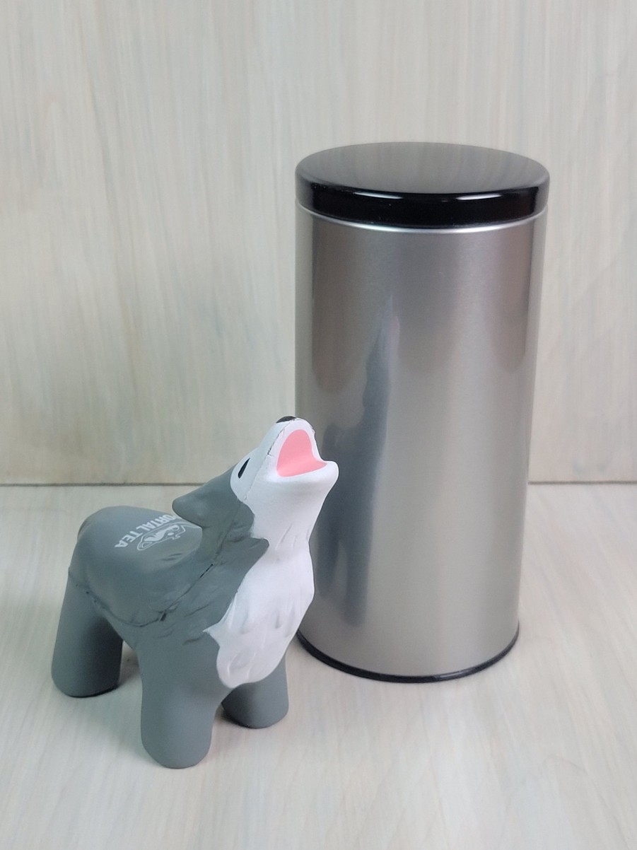 Teaware Portal Tea | Matte Silver Tea Canister - 300G