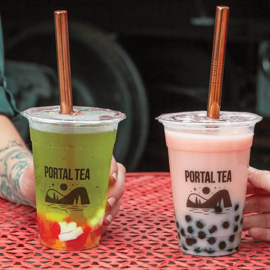 Teaware Portal Tea | Boba Metal Straw - Silver