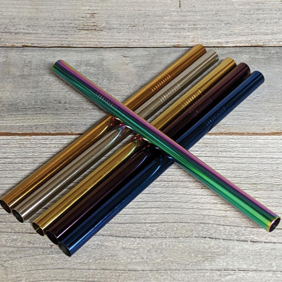 Teaware Portal Tea | Boba Metal Straw - Rose Gold