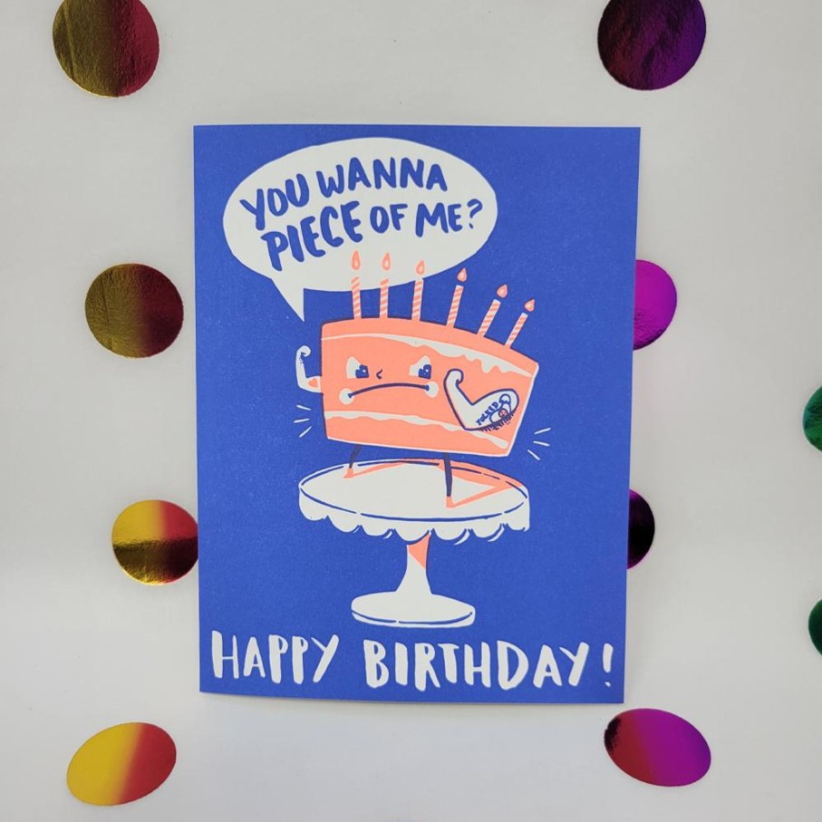 Teaware Portal Tea | You Wanna Piece Of Me Birthday Greeting Card