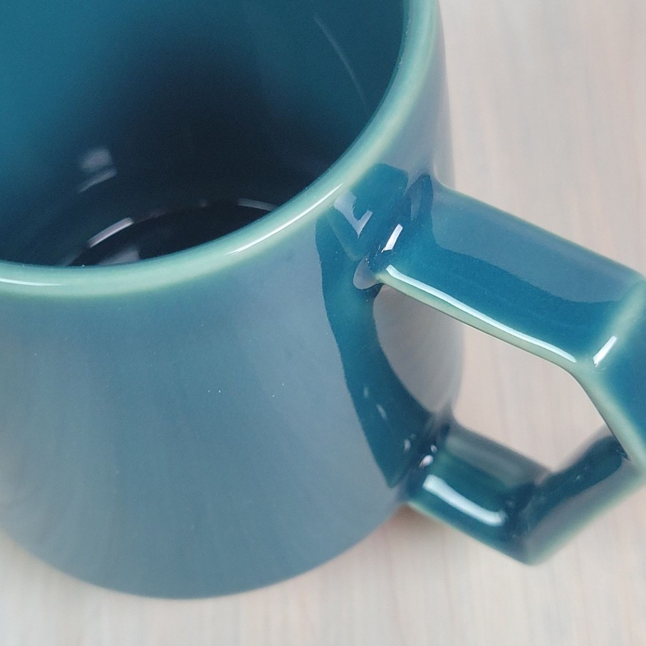 Teas Portal Tea | Chip Mug - Teal Green