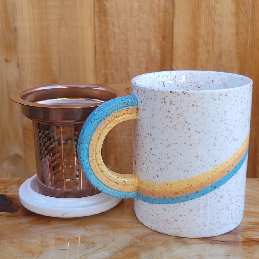 Teaware Portal Tea | Rainbow Mug W/ Infuser