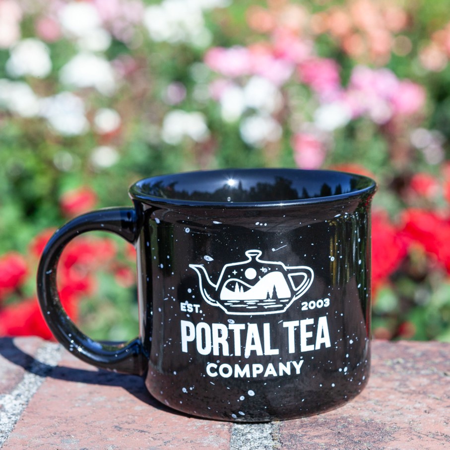 Teaware Portal Tea | Portal Tea Camp Mug — Black