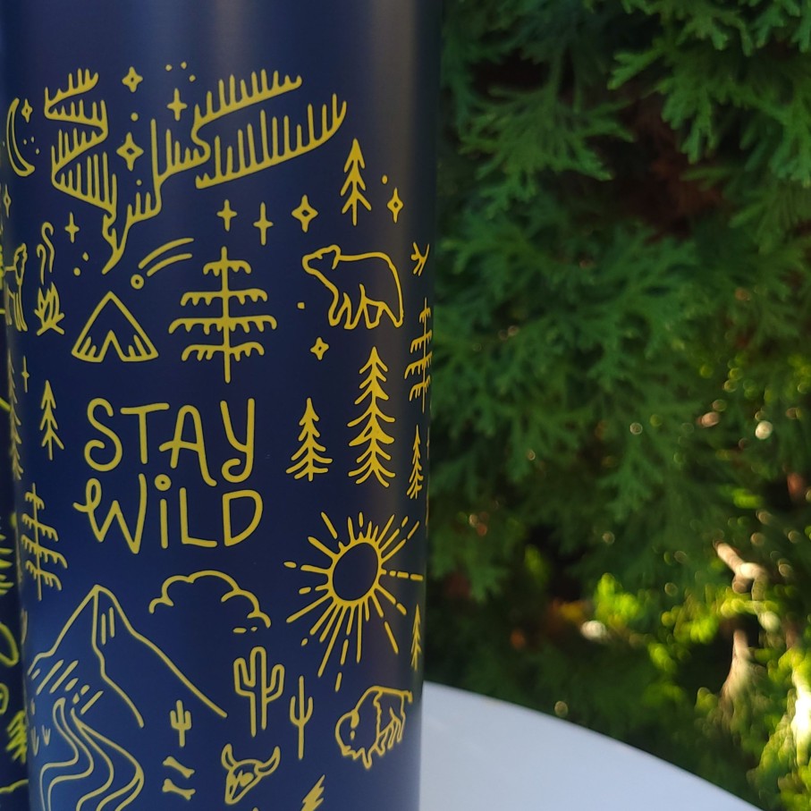 Teaware Portal Tea | Stay Wild Stainless Steel Water Bottle