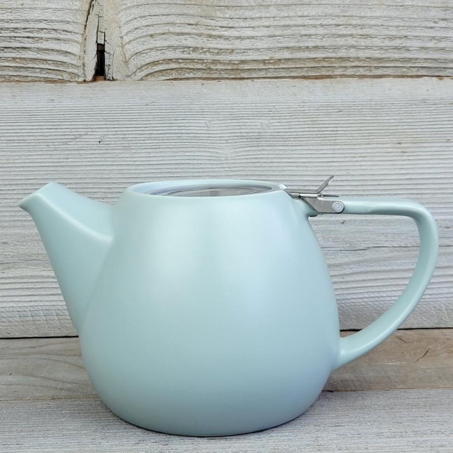 Teaware Portal Tea | Jove Porcelain Teapot 34Oz - Turquoise