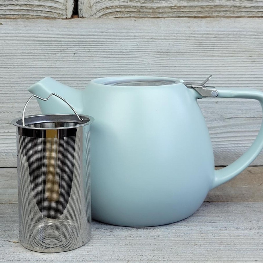 Teaware Portal Tea | Jove Porcelain Teapot 34Oz - Turquoise