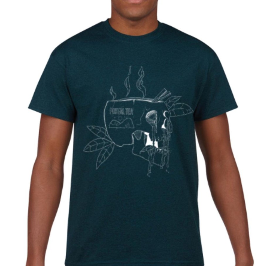 Teaware Portal Tea | Shirt - Tea Skull - Dark Teal