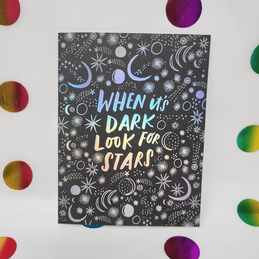 Teaware Portal Tea | When It'S Dark Look For Stars Greeting Card