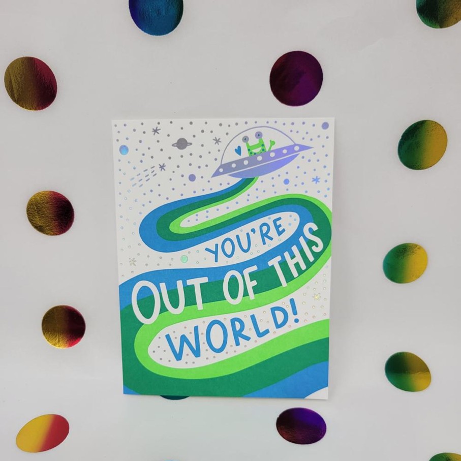 Teaware Portal Tea | You'Re Out Of This World Greeting Card