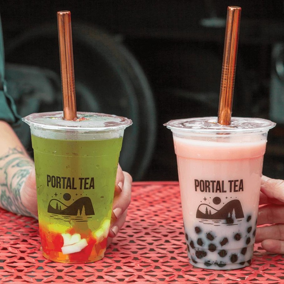 Teaware Portal Tea | Boba Metal Straw - Gold