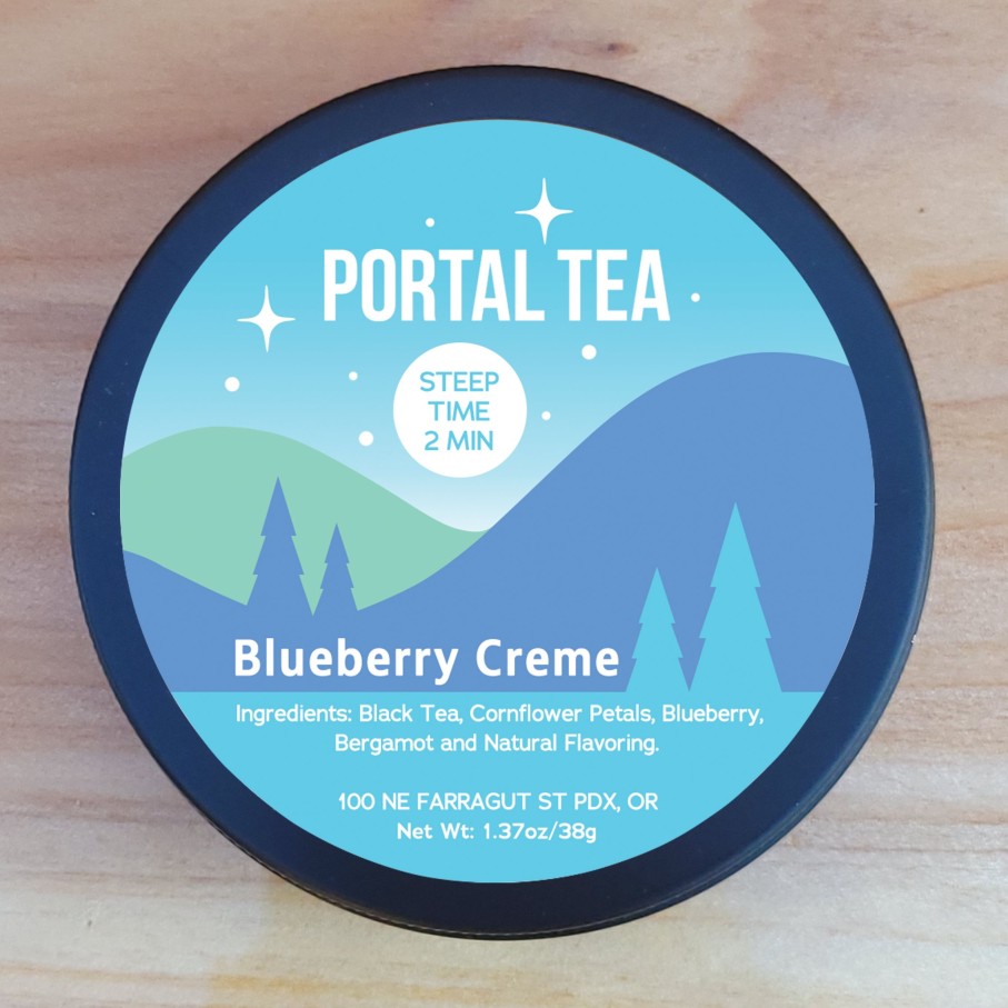 Teas Portal Tea | Blueberry Cream Earl Grey