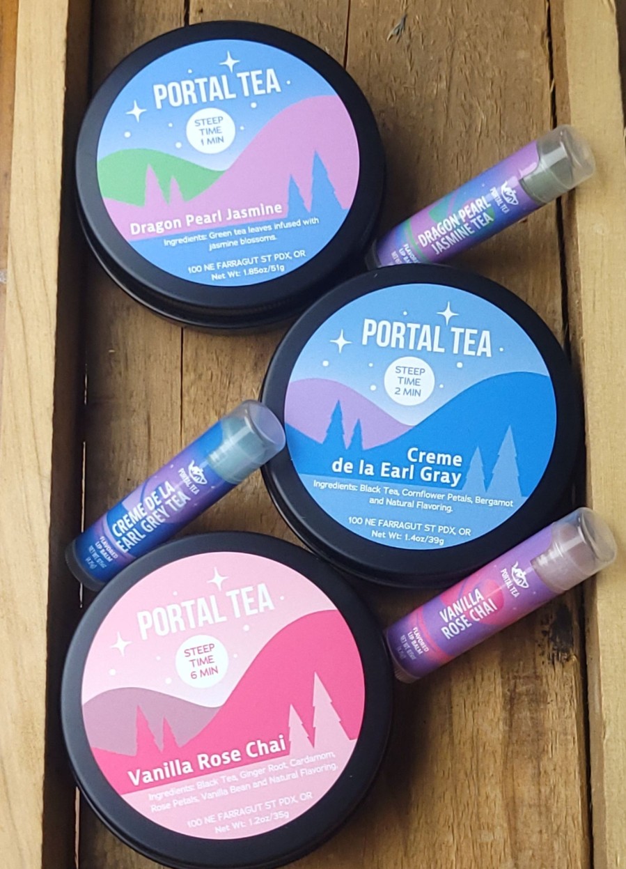 Teas Portal Tea | Tea Tin & Lip Balm Variety Pack