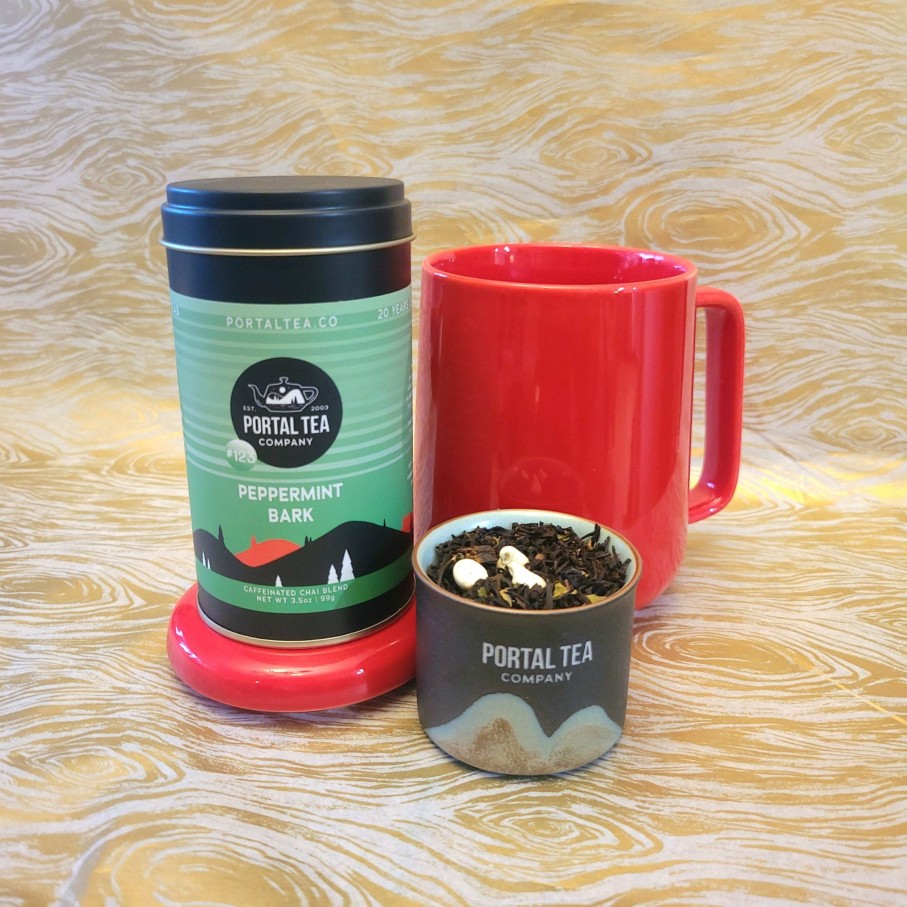 Teaware Portal Tea | Peak Mug & Tea Gift Set - Red