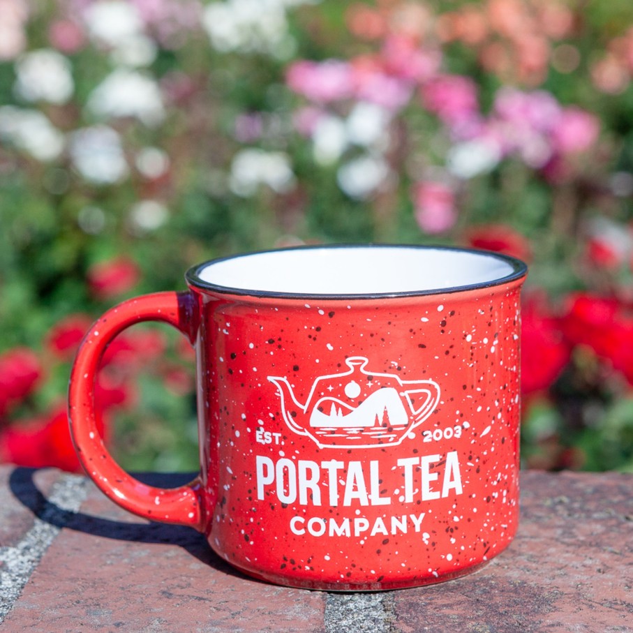 Teaware Portal Tea | Portal Tea Camp Mug — Red